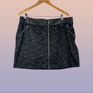 Rock and Republic Front Full Zip Skirt